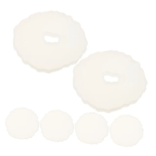 DOITOOL Stampo Silicone Sottobicchieri Resina 6pz 13,3 cm