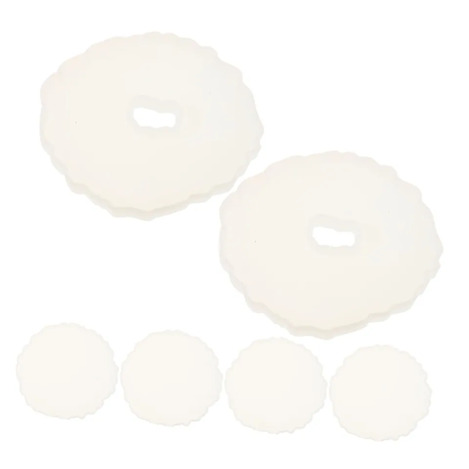 DOITOOL Stampo Silicone Sottobicchieri Resina 6pz 13,3 cm