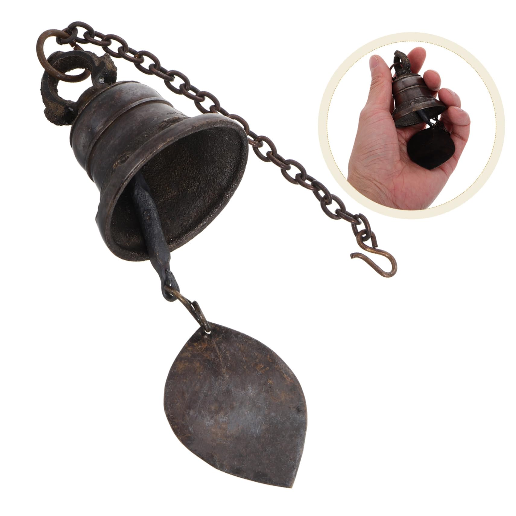 DOITOOL Campanello a Vento Metallo Vintage Feng Shui