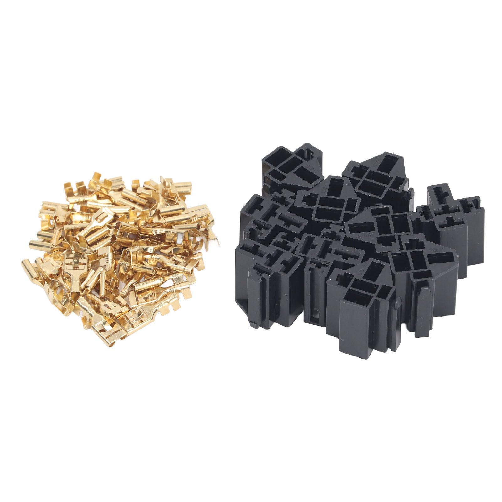 Saluaqui Relay Kit Connettori 5 Pin 12V 10 Set