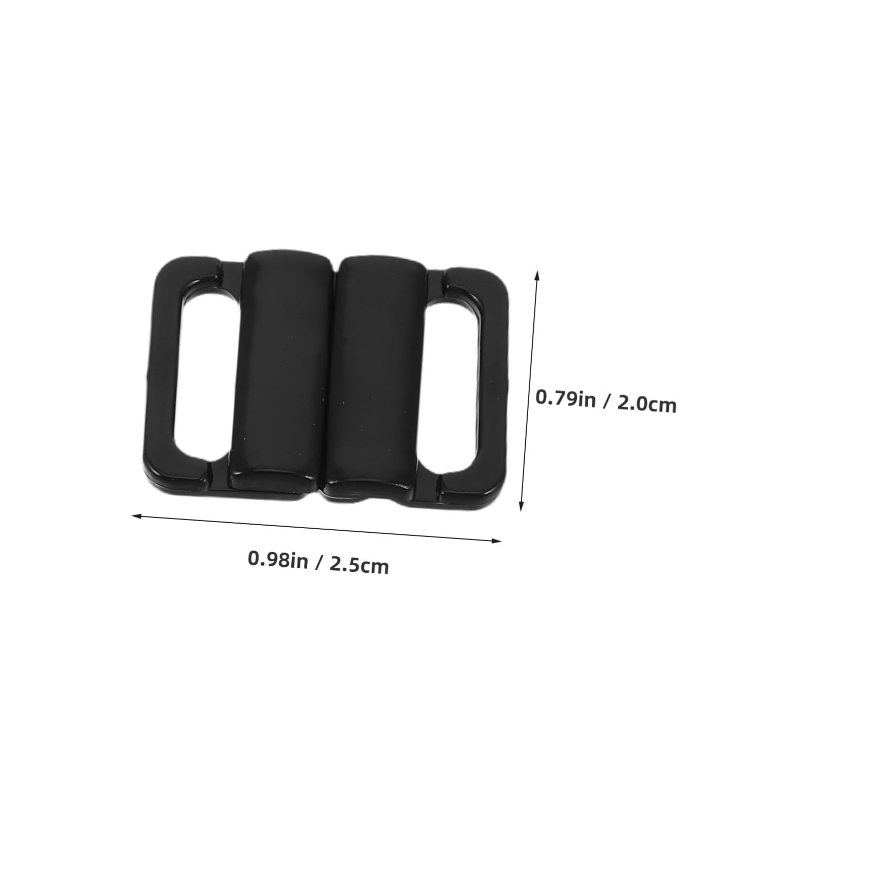 DOITOOL Ganci Plastica 100 Pezzi Costumi Neri
