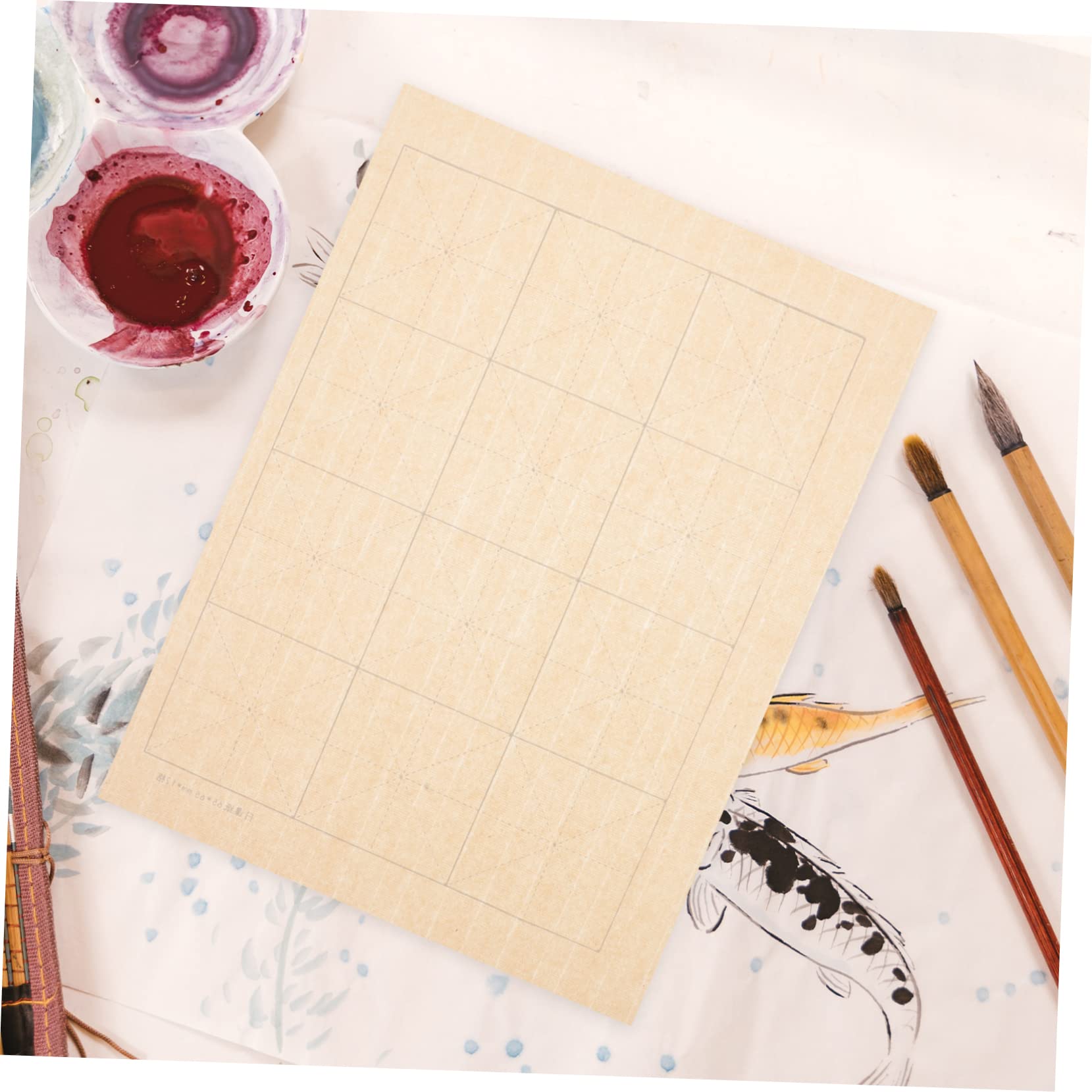 DOITOOL Carta di Riso Calligrafia 100 Fogli Spessa