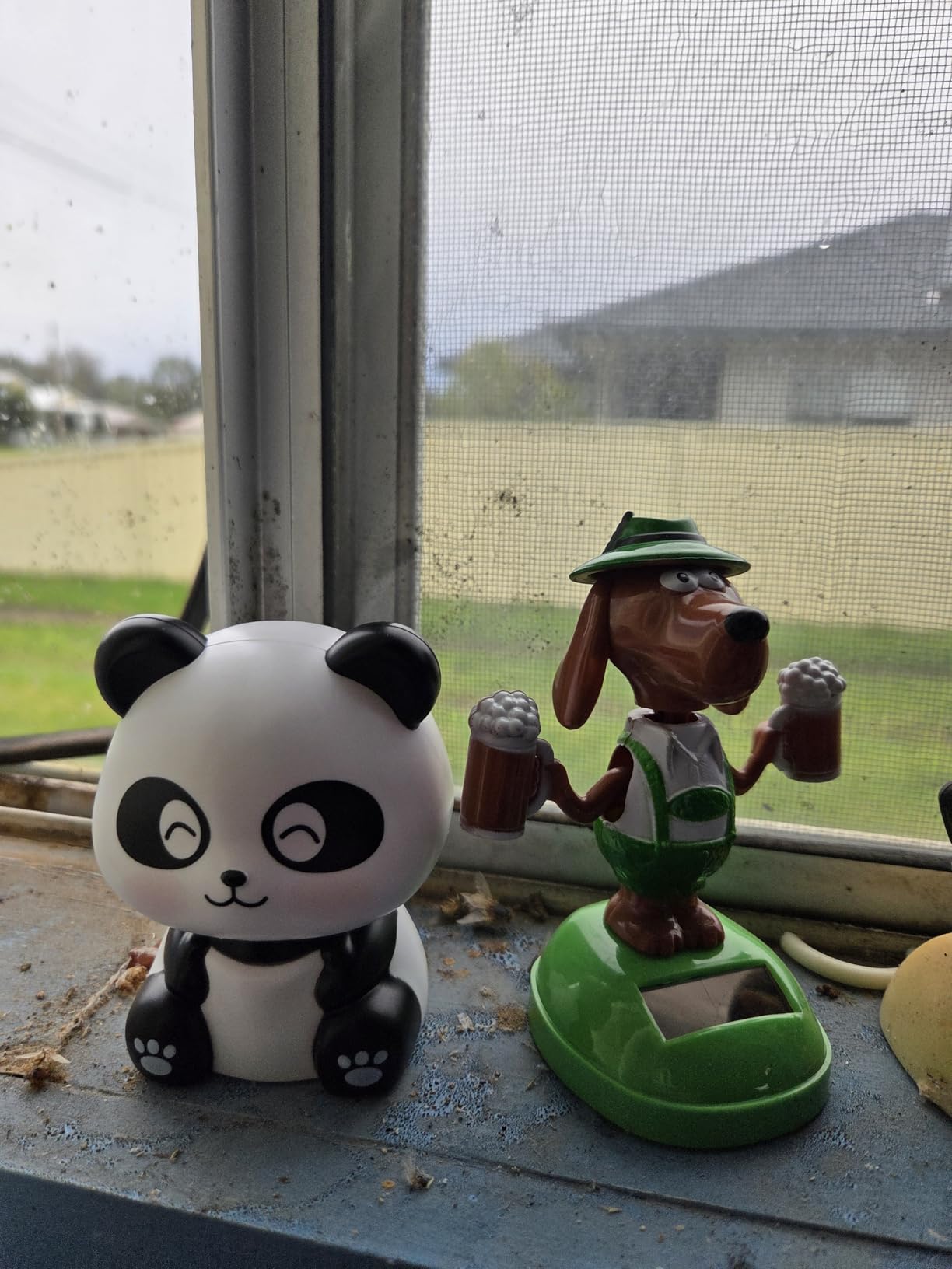 Saluaqui Panda statuetta solare decorazione auto cruscotto solare