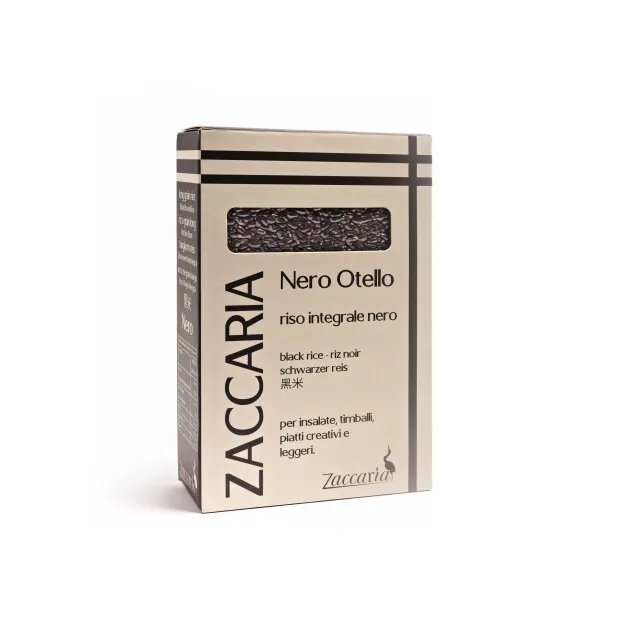 Zaccaria Otello riso nero integrale 1 kg fibre
