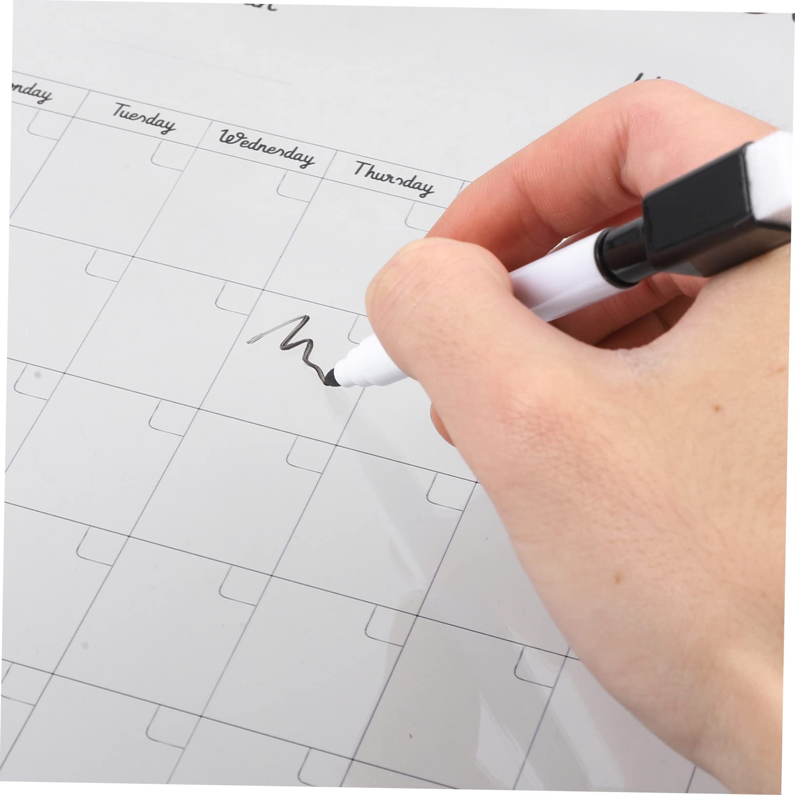 DOITOOL Lavagna Planning Settimanale Acrilico 40x29,7 cm