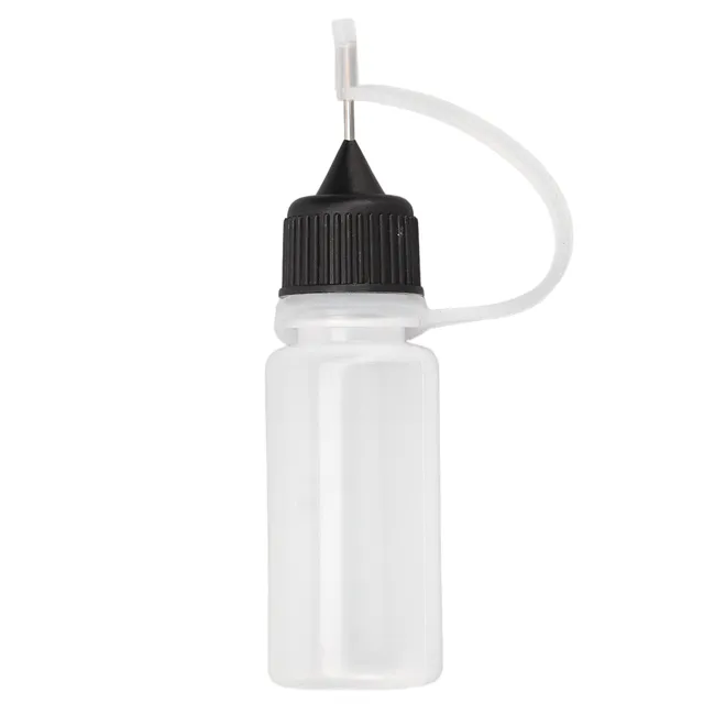 Saluaqui flaconi contagocce ago 10 ml 10 pezzi traslucidi