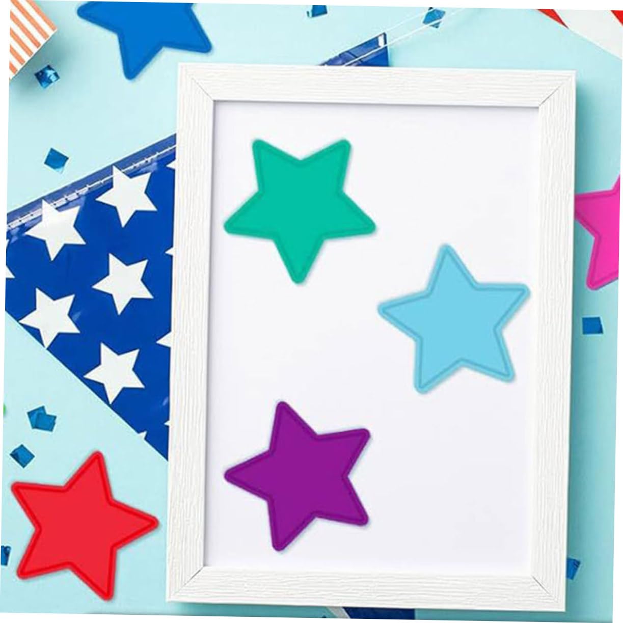 DOITOOL Stelle Cartoncino 108 Pezzi Colorate Aula