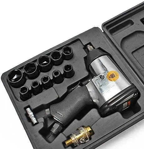 GrecoShop Avvitatore Pneumatico 1/2 280 Nm con Bussole