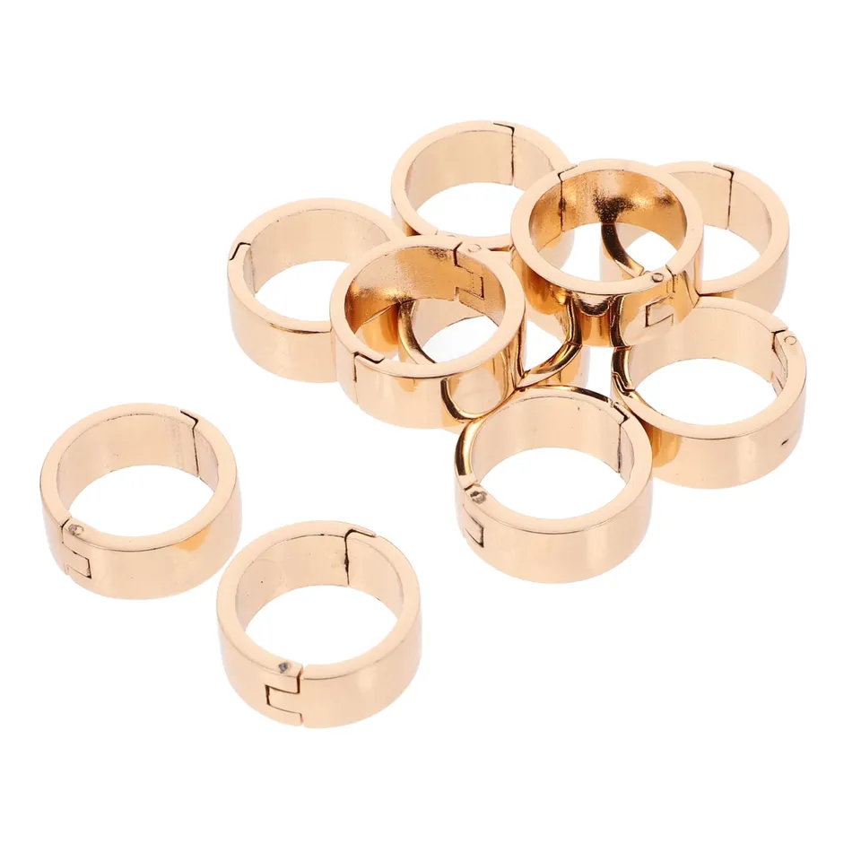 DOITOOL Anelli Rilegatura Zinco Apribili 10 Pezzi 2,5 cm