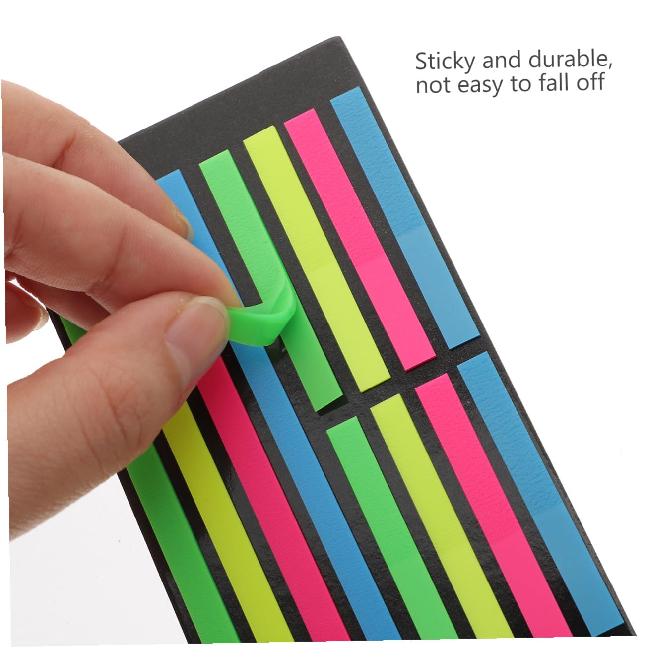 DOITOOL Strisce Evidenziatori Adesivi PET 14cm 2 Pezzi Colorati