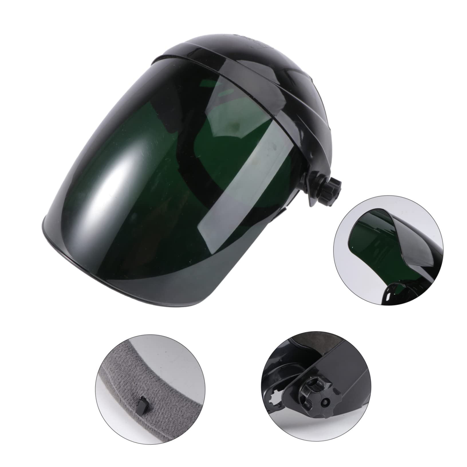 DOITOOL maschera saldatore protettiva verde antiabbaglio
