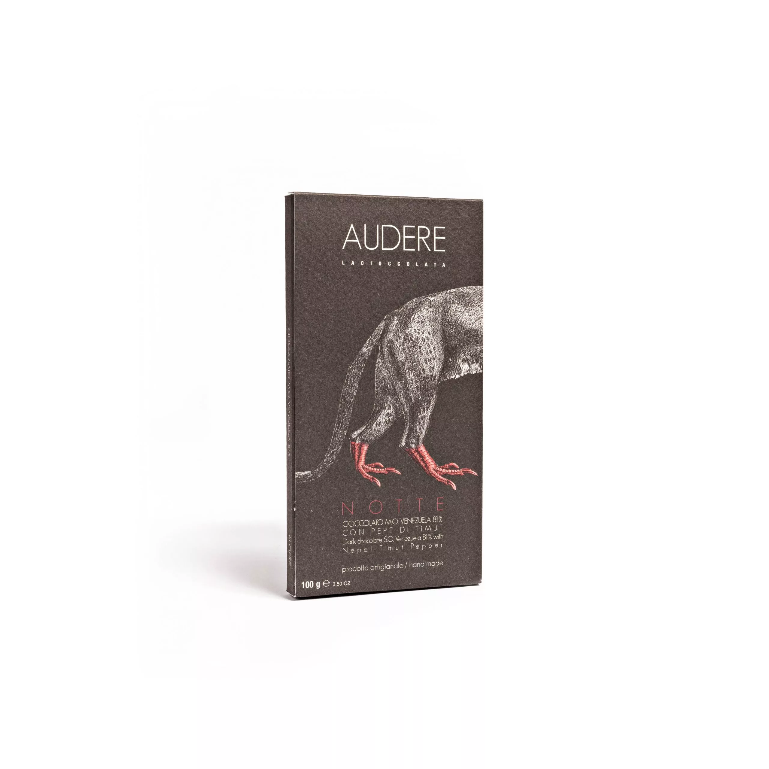 Audere Notte cioccolato fondente Venezuela 100 g 81%