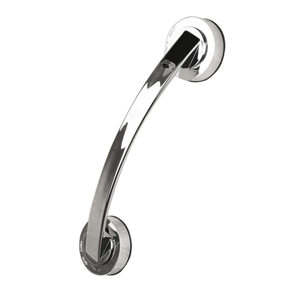 DOITOOL Maniglione Bagno a Ventosa Argento Sicurezza