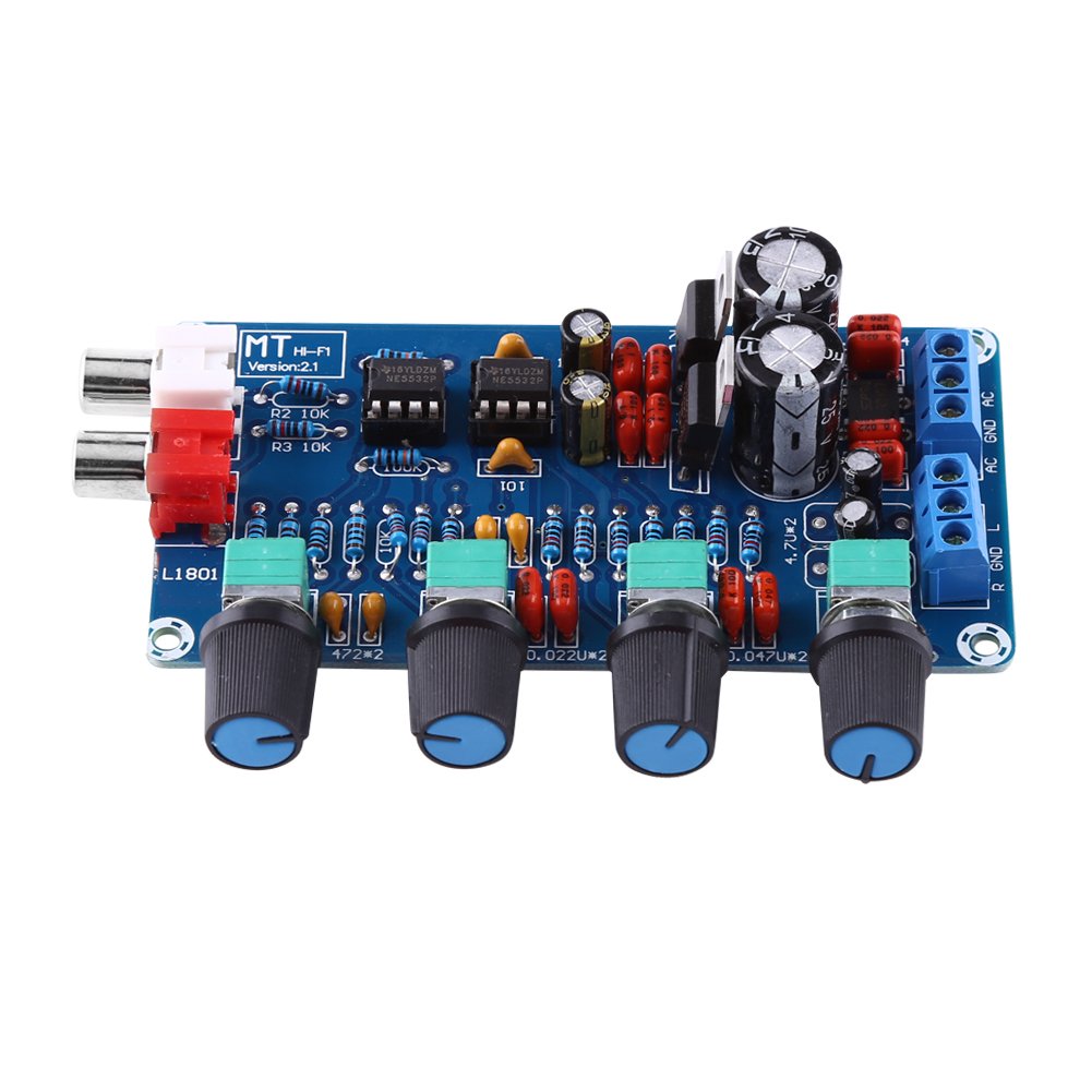 Saluaqui NE5532 Preamplificatore HiFi Toni e Volume