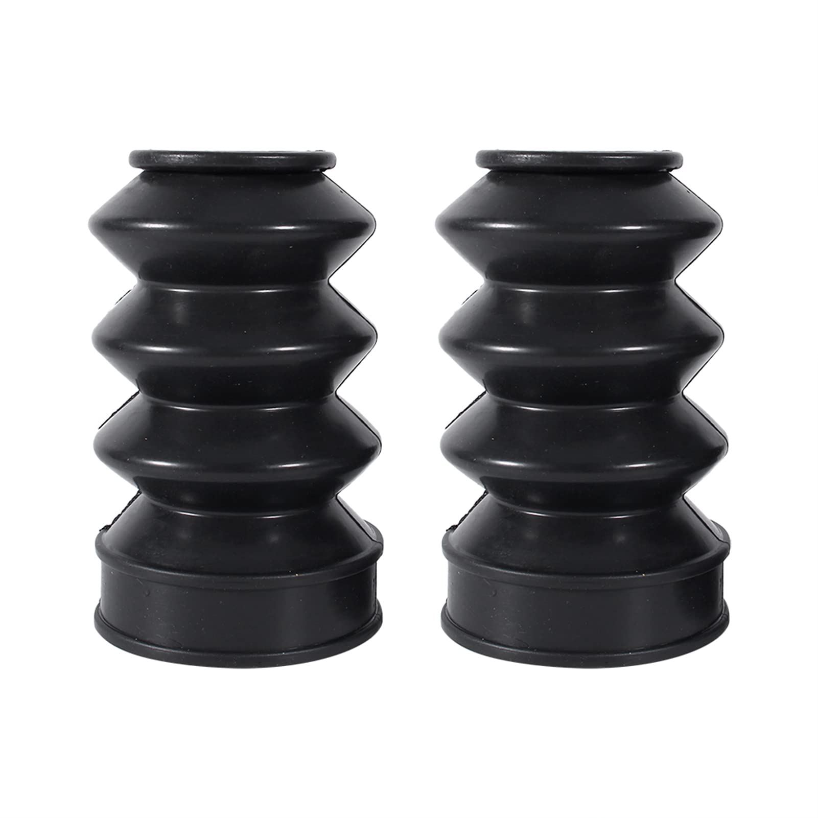 Saluaqui Soffietti Forcella 39mm Gomma Neri 2 pz XL883