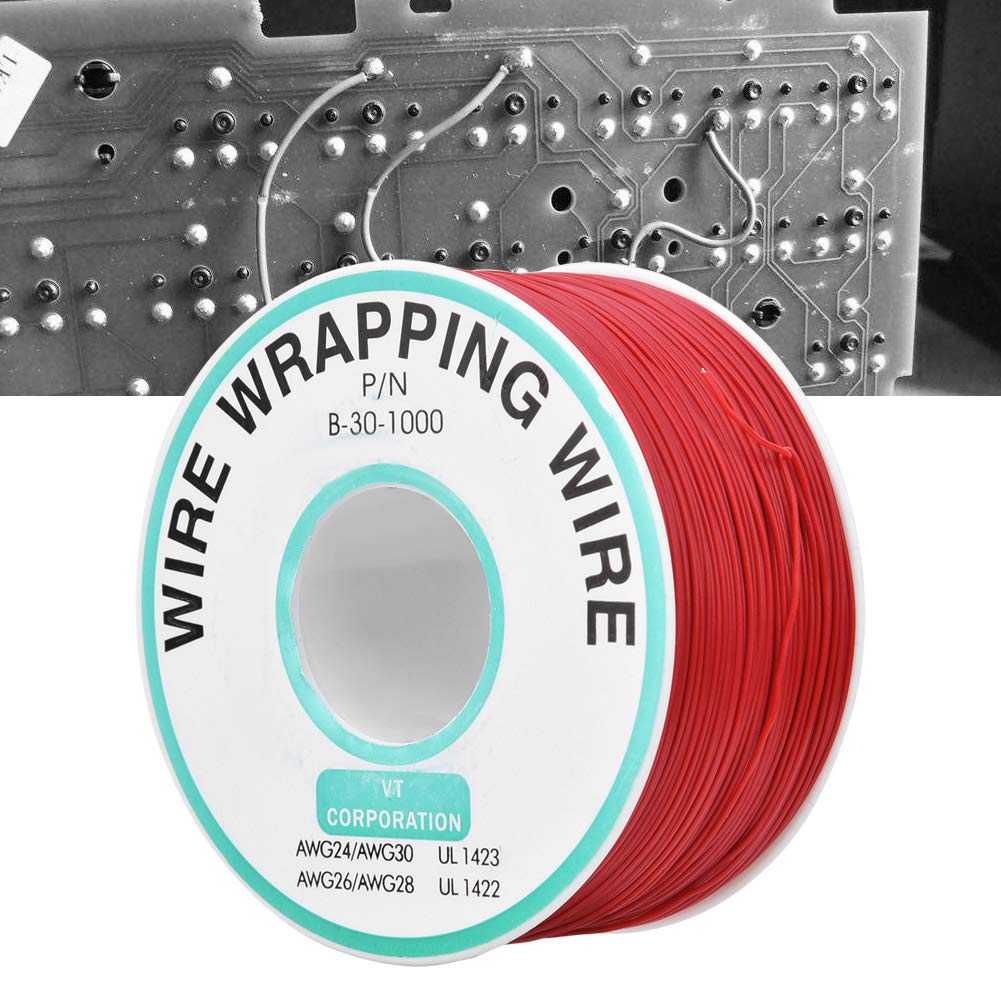 Saluaqui Filo Rosso per PCB 30 AWG 300 m Rame Stagnato