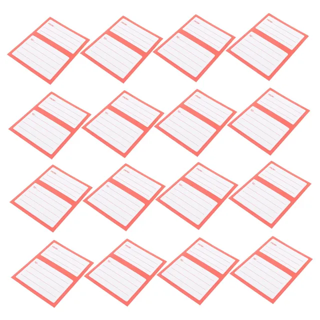 DOITOOL Etichette Adesive Spedizione 150 Pezzi Rosse