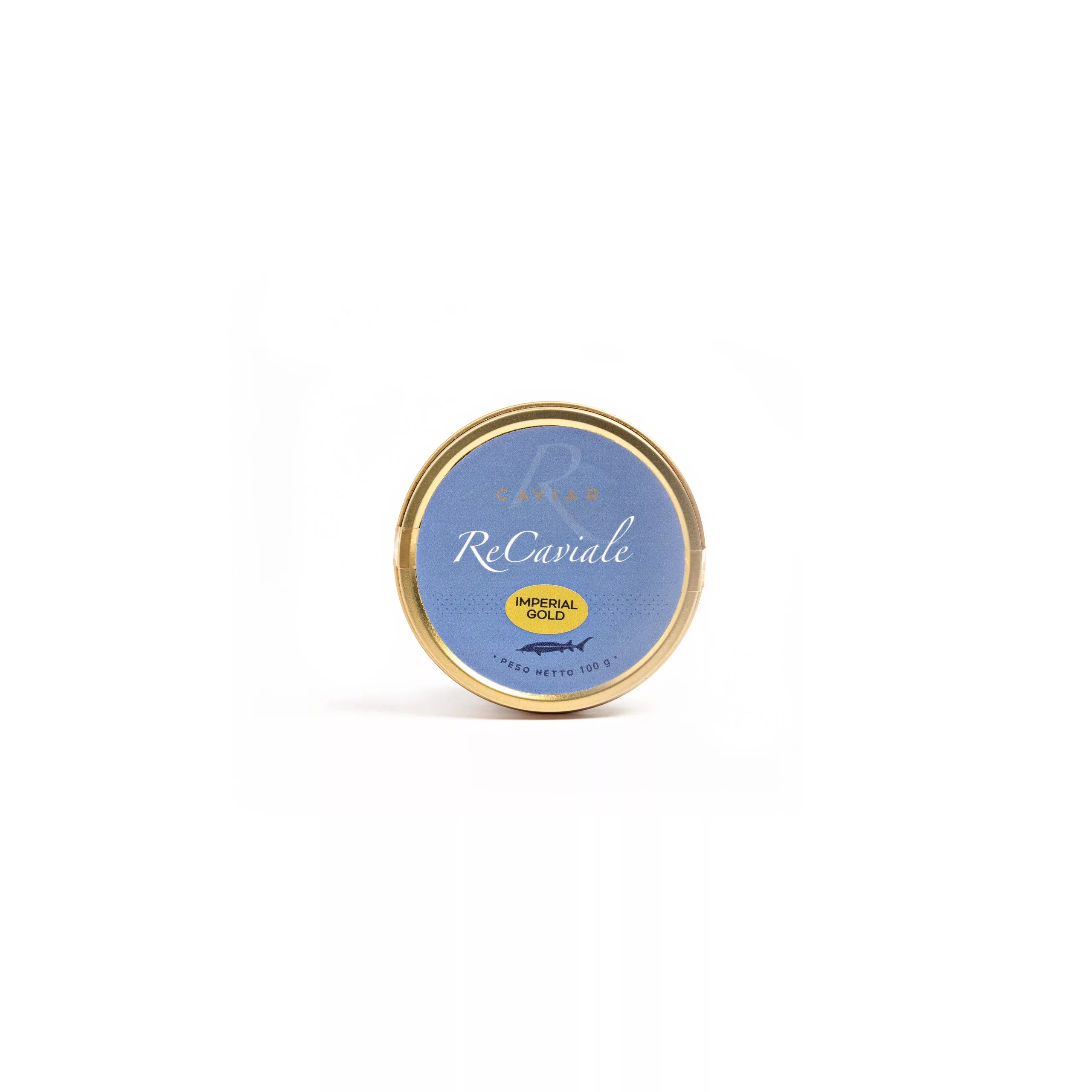 Re Caviale Imperial Gold caviale 100 g grani larghi