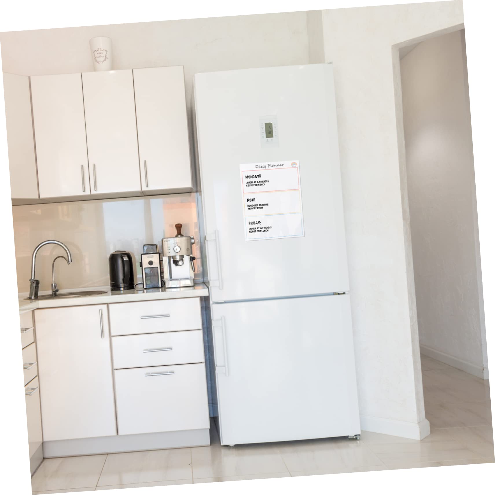 DOITOOL Lavagna Magnetica Adesiva PET 2 Pezzi Ufficio