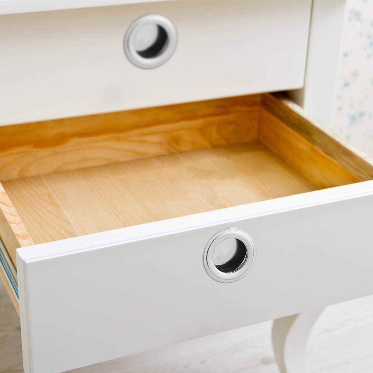 DOITOOL Maniglia a Incasso Rotonda 35mm in Acciaio Inox Porta Scorrevole