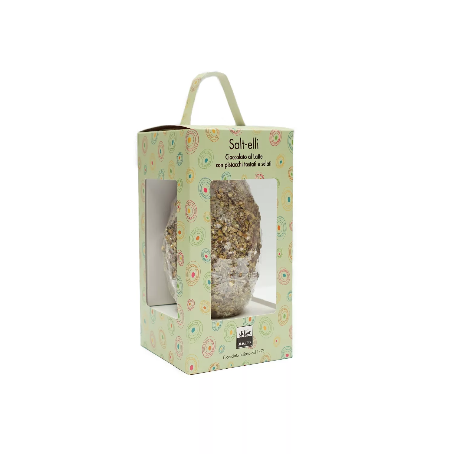 Maglio Salt-Elli Uovo Latte 34% Pistacchi 300 g senza glutine