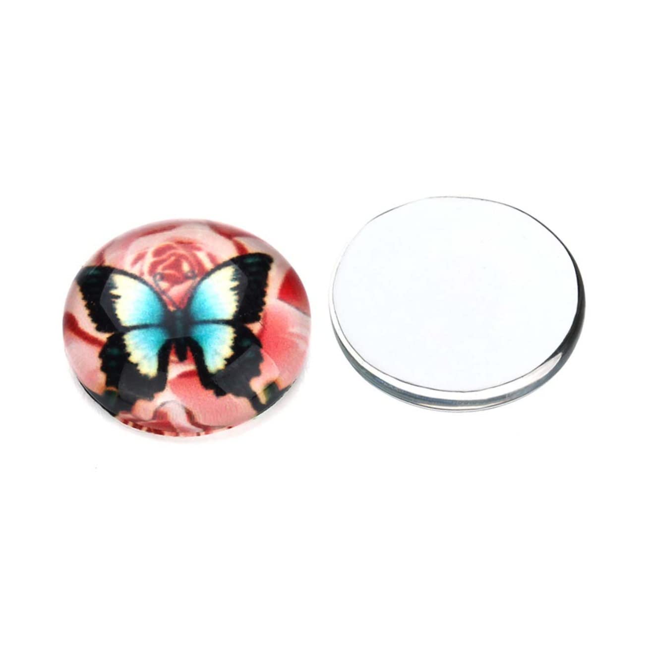 Doitool gemme vetro gioielli 20 pezzi 14 mm size 3