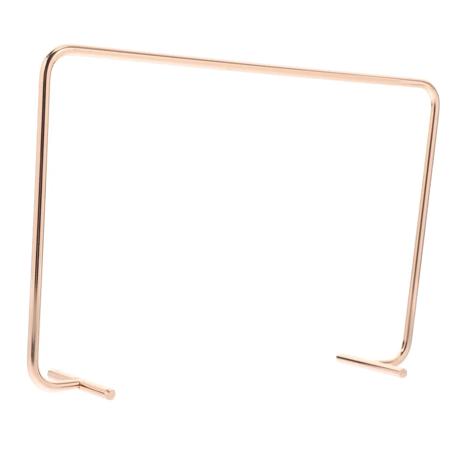 DOITOOL Supporto Calendario da Tavolo Metallo Oro 23 cm