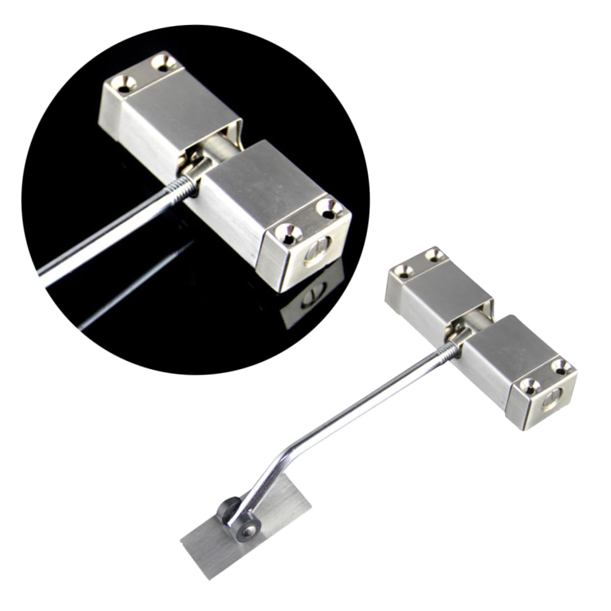 Doitool Chiudiporta Automatico Inox per Porte fino a 1000 mm