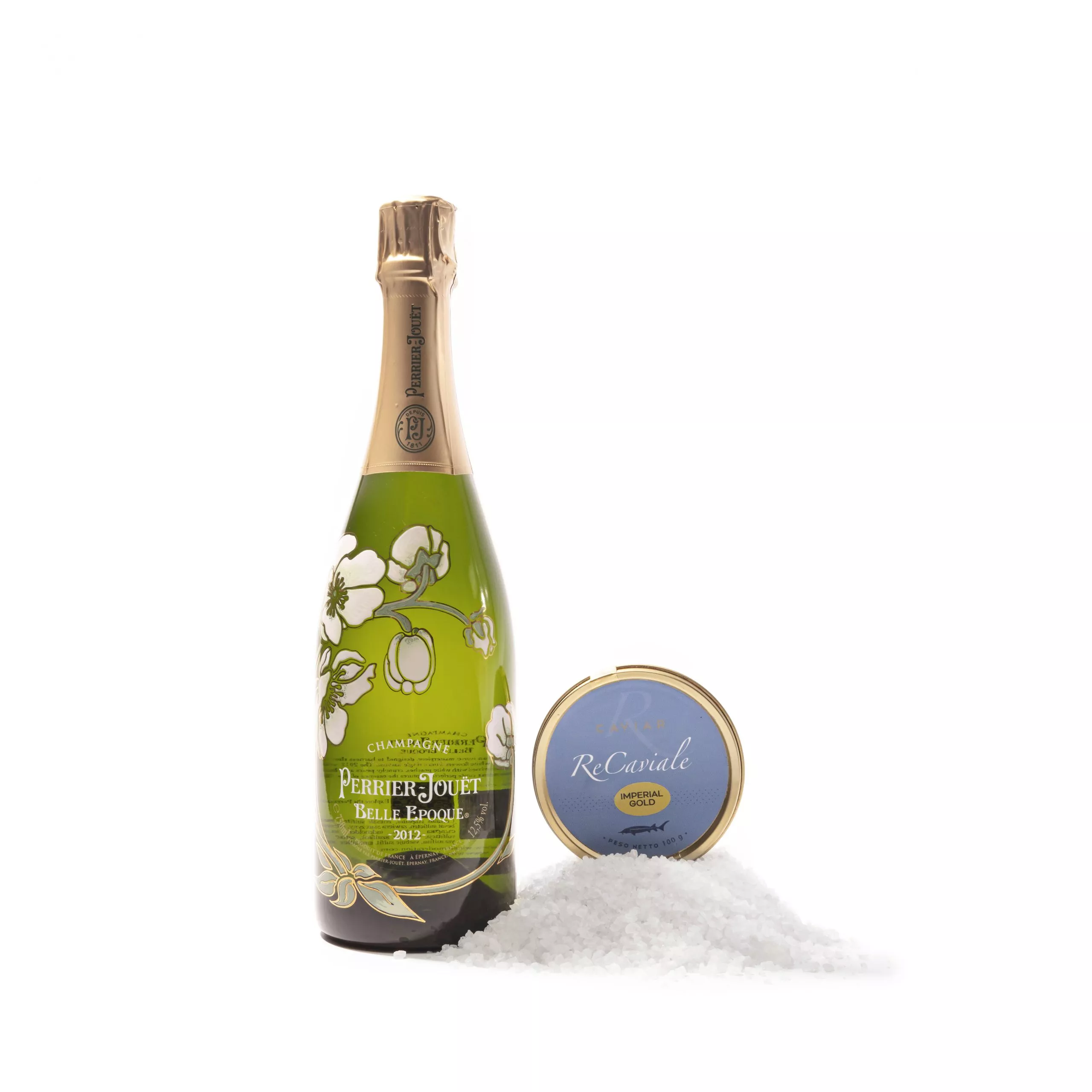 Ercoli 1928 Cesto Belle Epoque Caviale Gold Champagne e Caviale