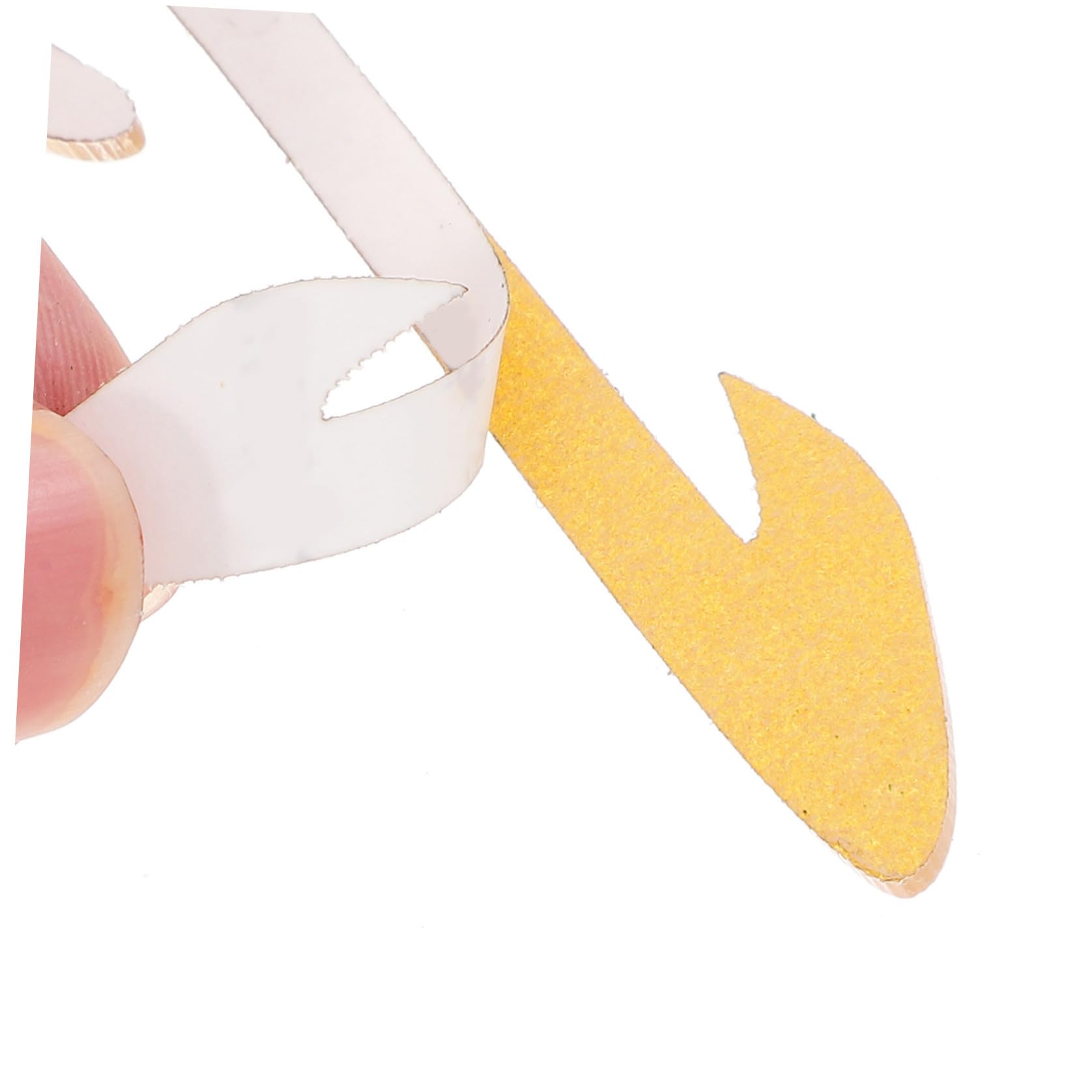 Doitool cartello bagno acrilico oro 2 pezzi 18 cm