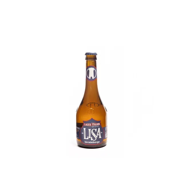 Lisa birra lager italiana 330 ml al Senatore Cappelli