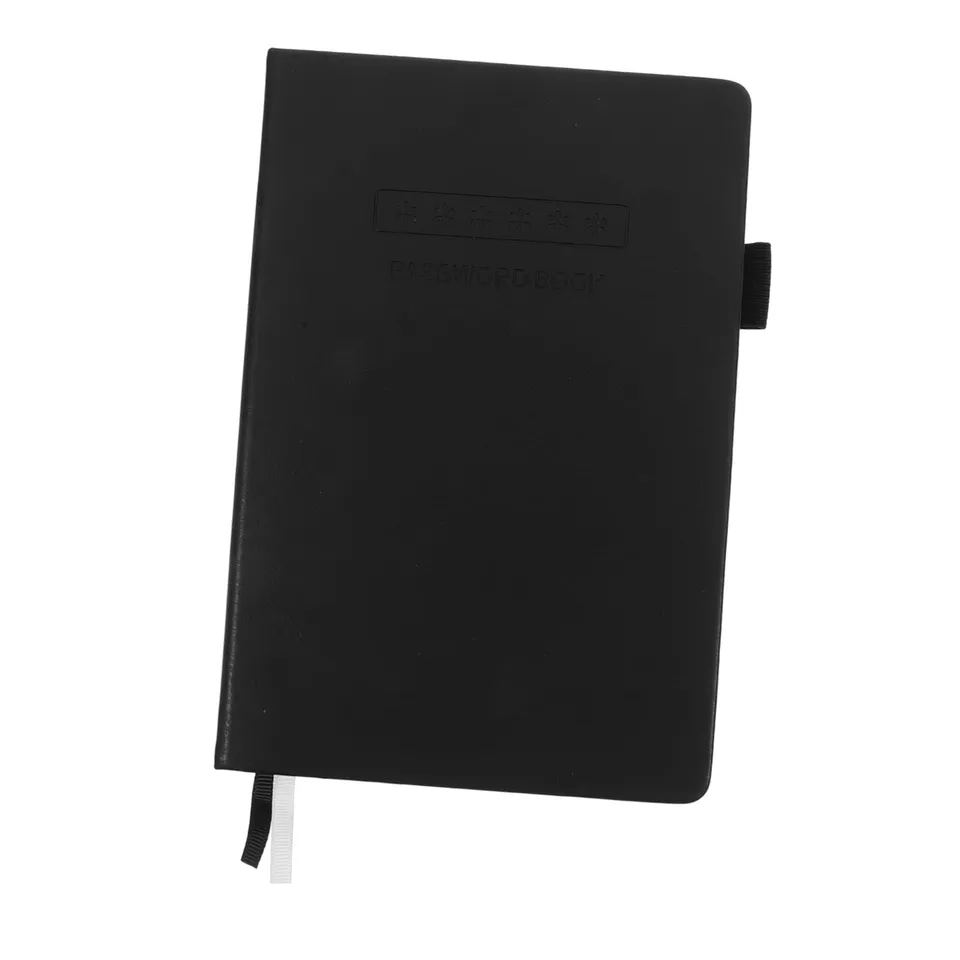 DOITOOL Quaderno Password A5 Carta Nero Registra Account