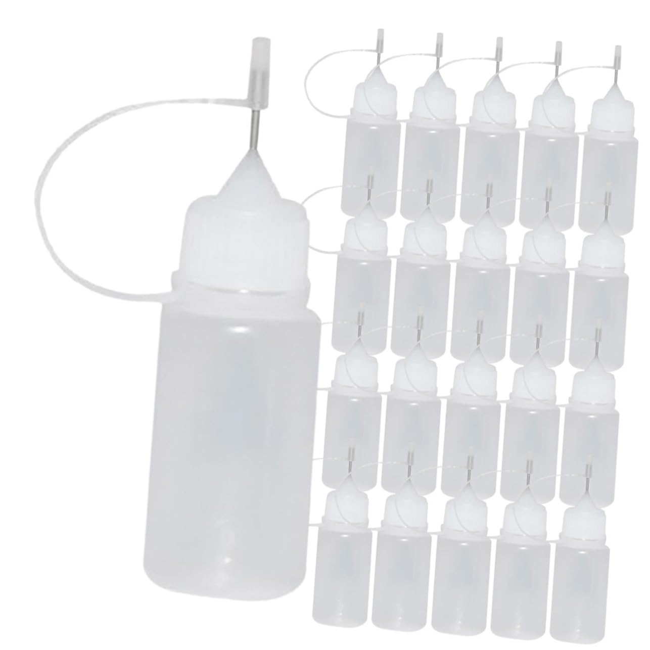 DOITOOL Flaconi Applicatori Precisione Punta Fine 30 Pezzi 3x3x9