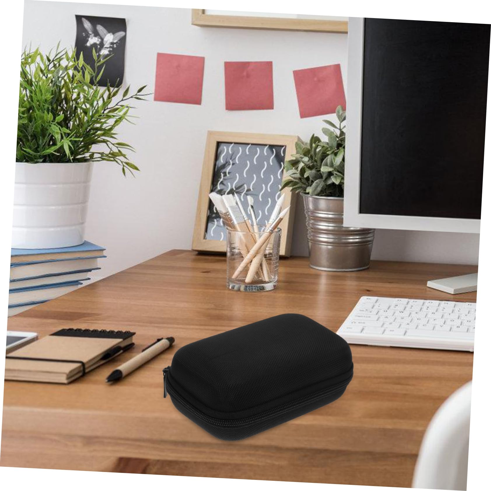 DOITOOL Custodia Mini Stampante Nera Oxford EVA