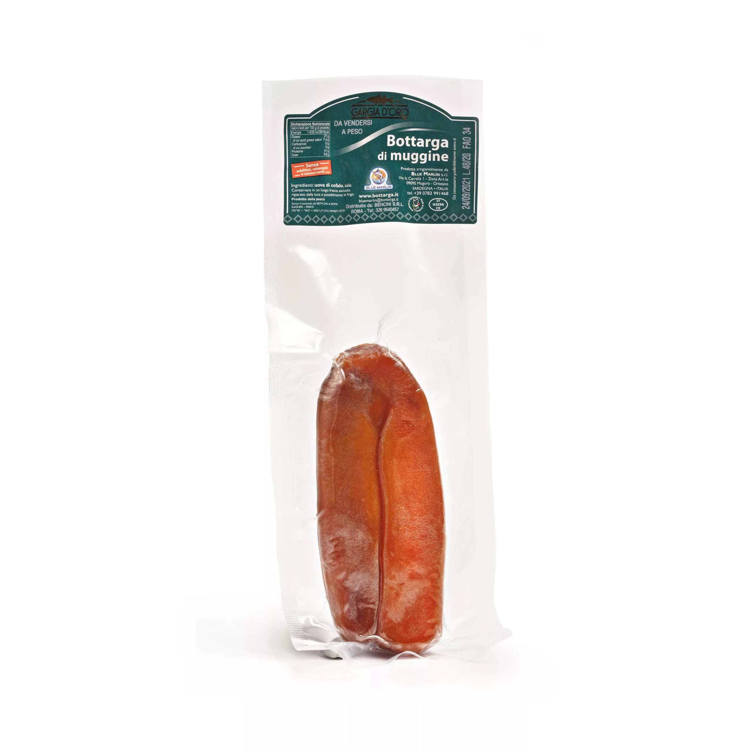 Blue Marlin Bottarga di Muggine 1 taglio 70-110 g sarda