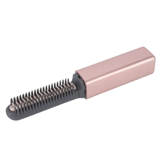 Saluaqui mini piastra capelli senza fili oro rosa 180°C