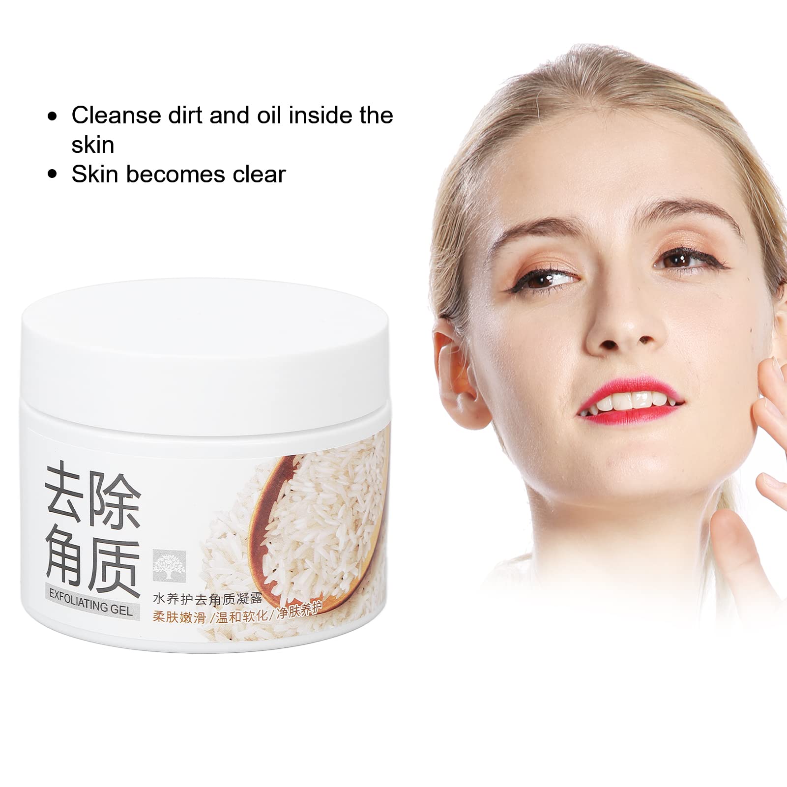 Saluaqui Gel Esfoliante Viso Idratante Riso 139 g