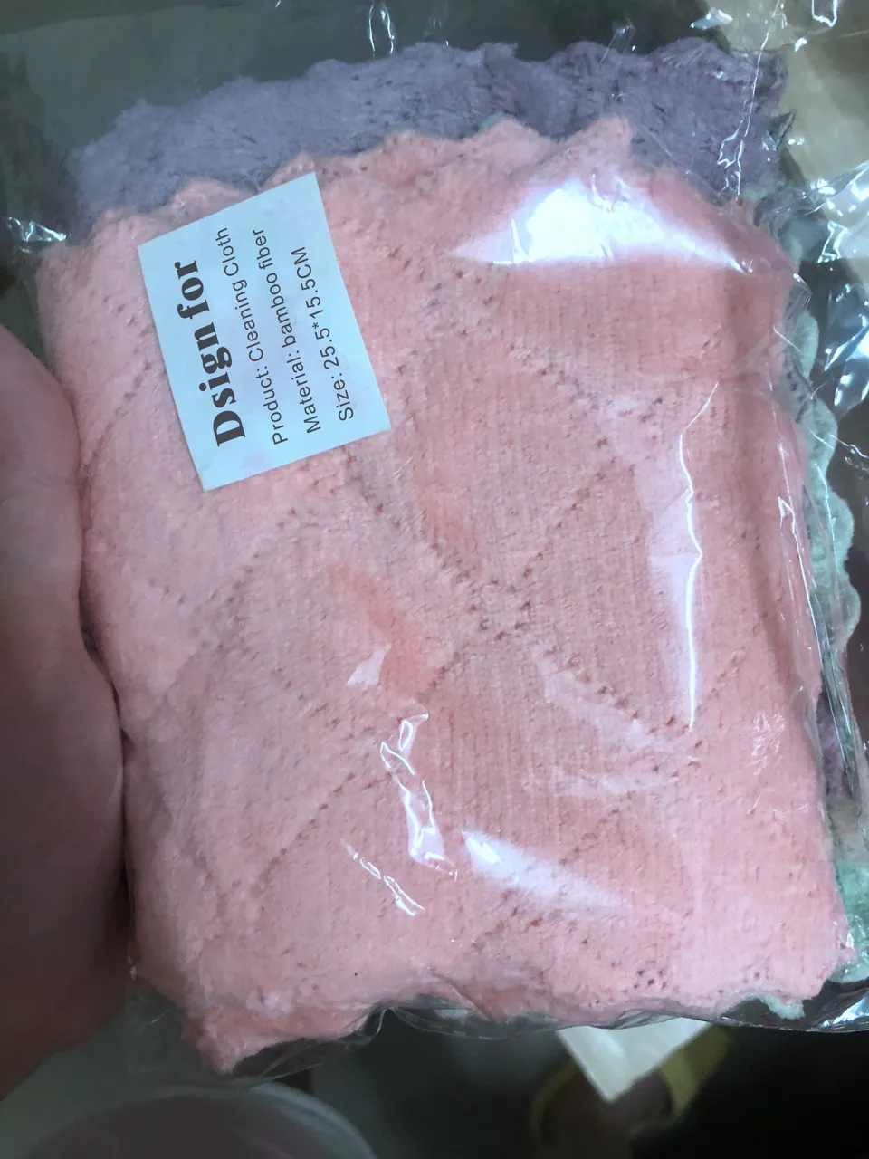 Yexati panni cucina in bambù 5 pezzi assorbenti