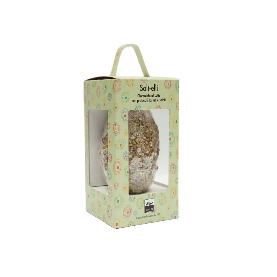 Maglio Salt-Elli Uovo Latte 34% Pistacchi 300 g senza glutine