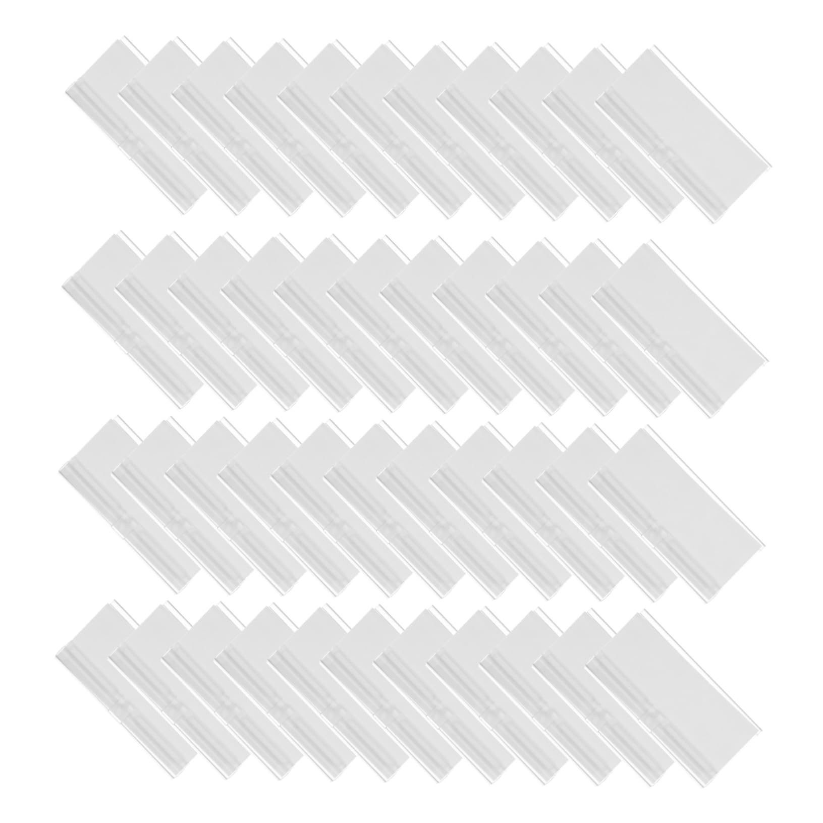 Doitool Porta Etichette Clip 6x4,2 cm 50 pezzi