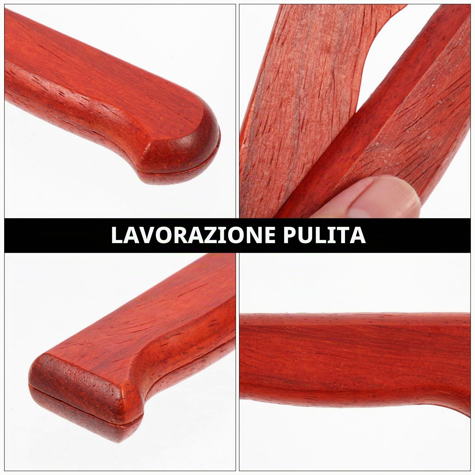 DOITOOL Manico Coltello Legno Ricambio Marrone Cucina