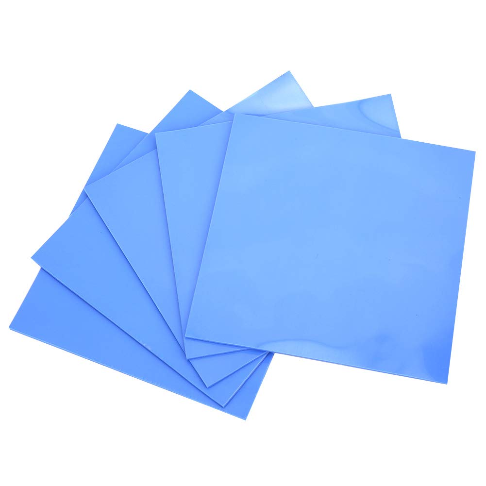 Saluaqui Pad Termico Silicone 100x100x1,5mm 5 Pezzi