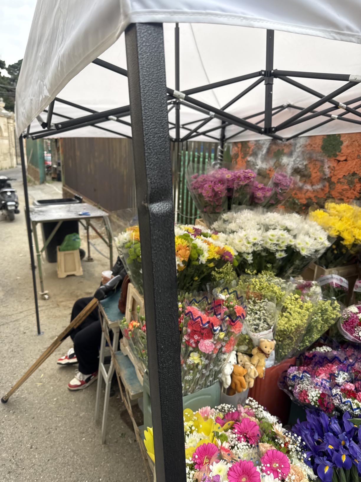 GrecoShop 5803 gazebo pieghevole impermeabile 3x2 m