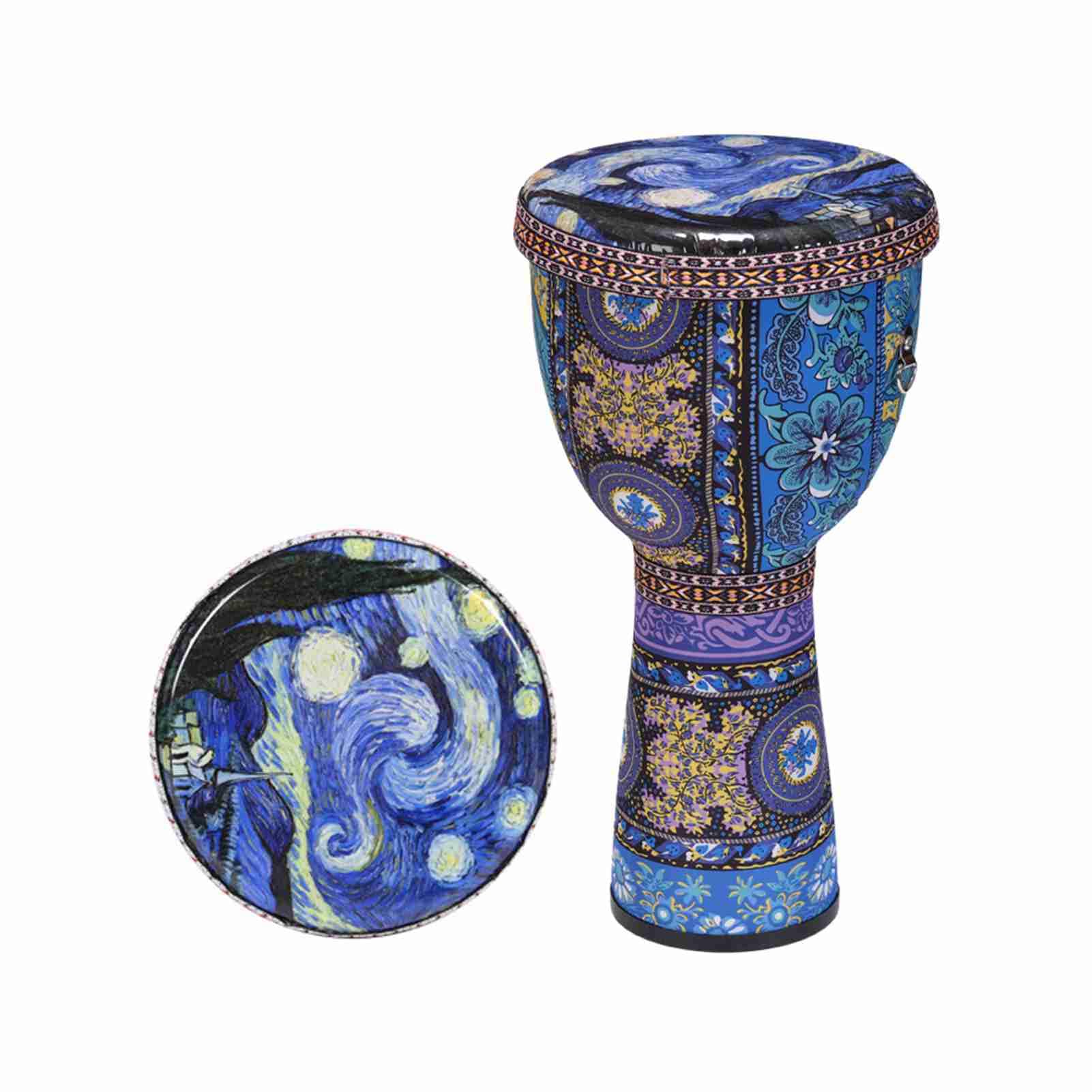 Saluaqui Djembe 8 Pollici Fibra Carbonio Colore 4