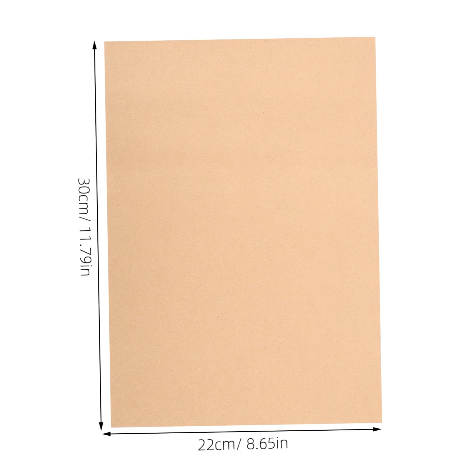 Doitool 20 Fogli Carta Braille 30x22 cm per Esercizi