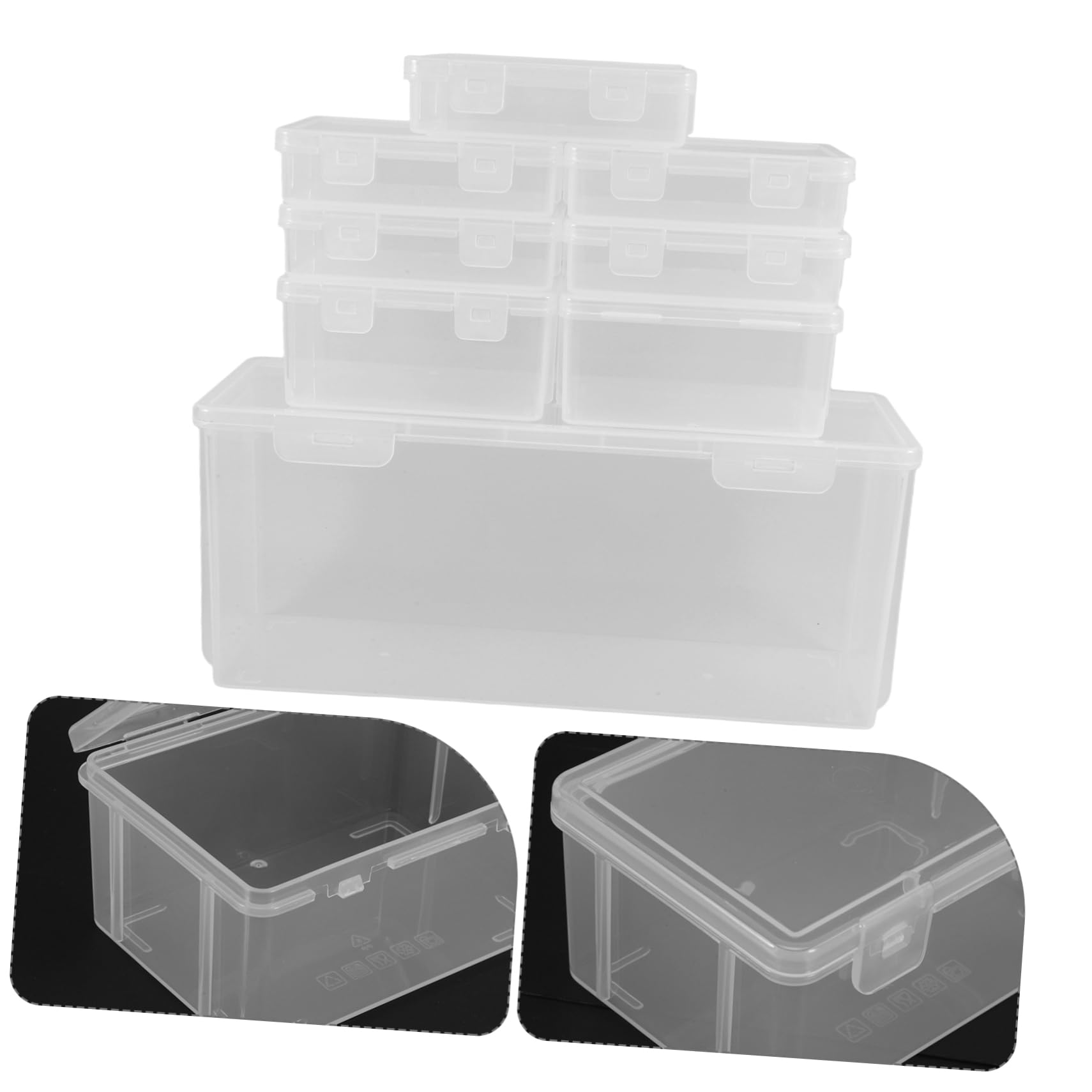 DOITOOL Scatole Carte Gioco Trasparenti 8 Pezzi PP