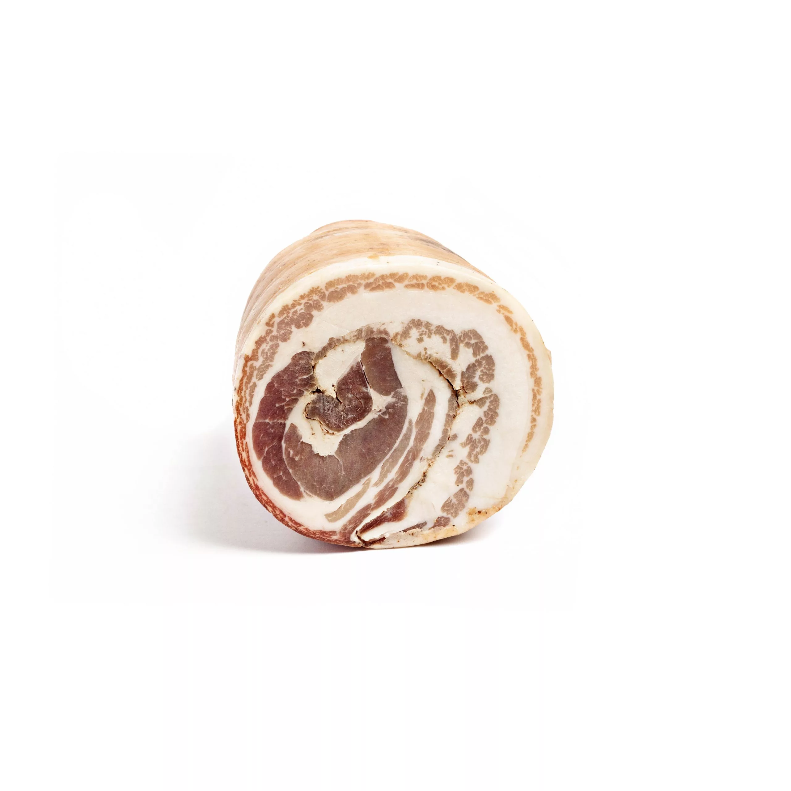 Pezzetta Pancetta Arrotolata Salume 100 g Stagionata 4 Mesi