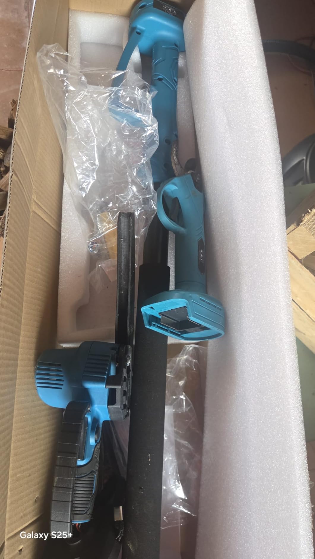 GrecoShop Kit Potatura 3 in 1 motosega forbice asta 48V 248cm