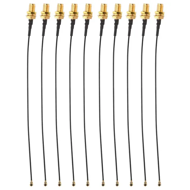Saluaqui cavo adattatore RF SMA 15 cm 10 pezzi ottone