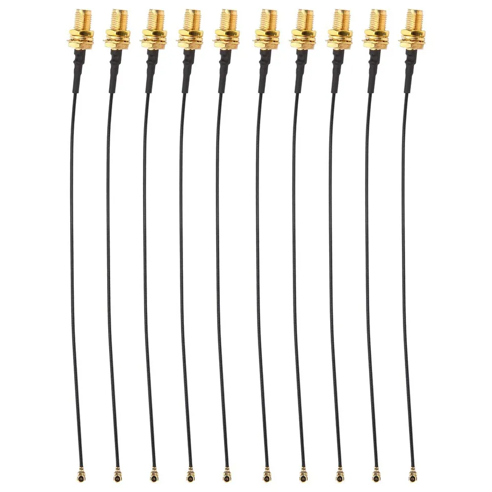 Saluaqui cavo adattatore RF SMA 15 cm 10 pezzi ottone